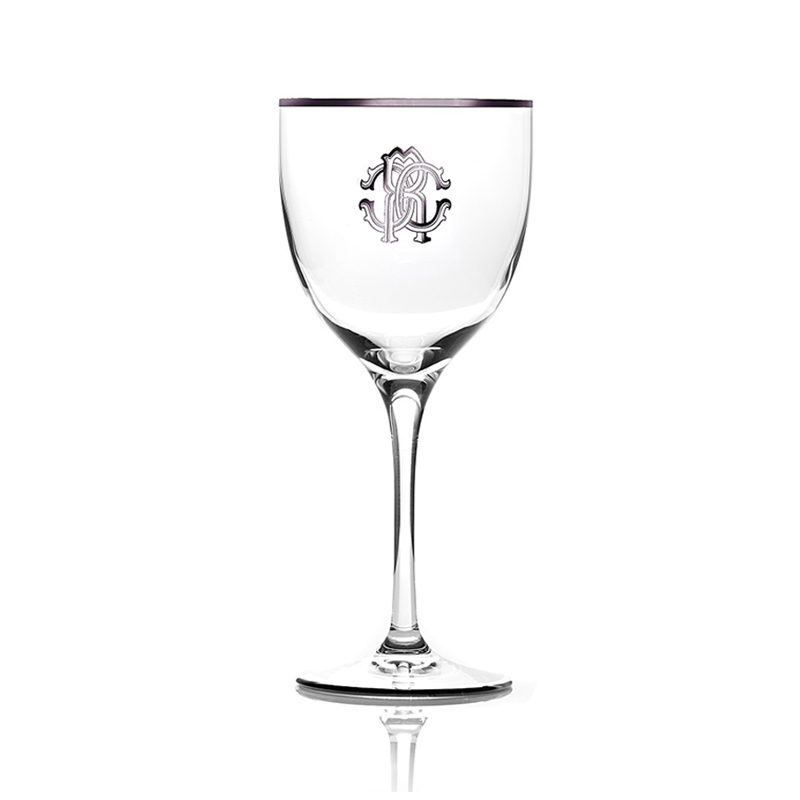 

Roberto Cavalli Monogramma Platin Wine Goblet